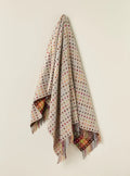 Multispot - Beige 100% Merino Throw