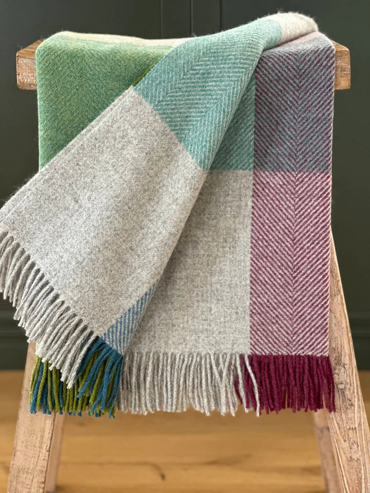Harland Heather 100% NZ Wool Throw