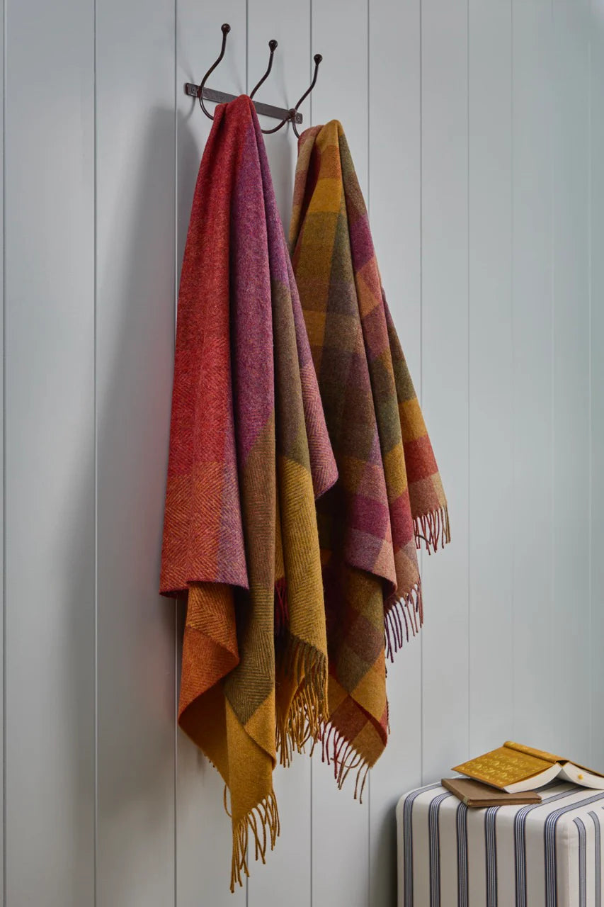 Harland Autumn 100% NZ Wool Throw