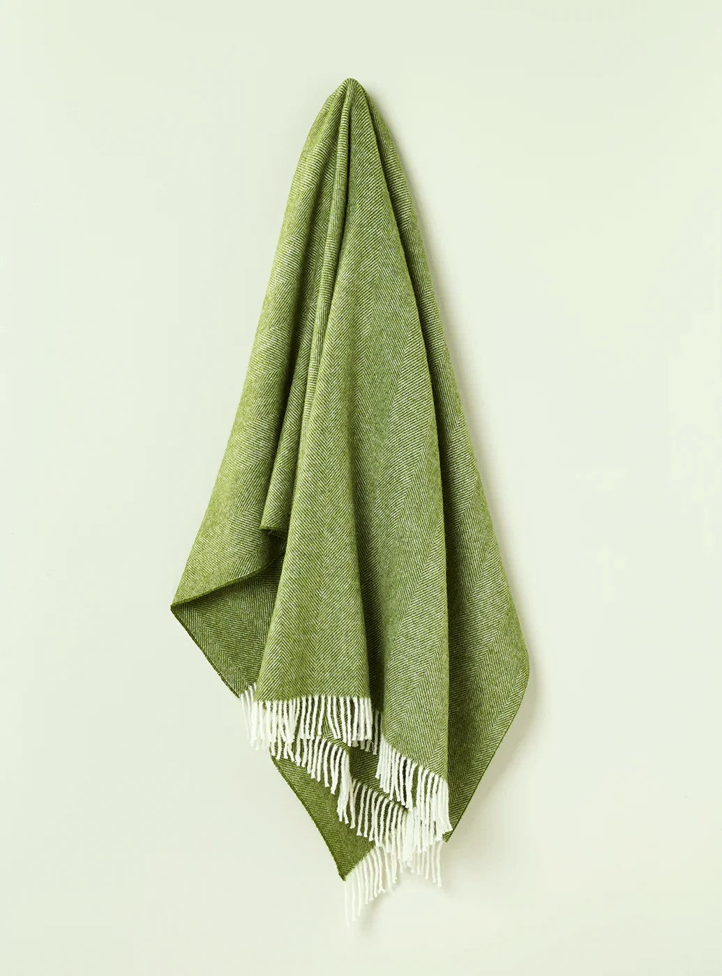 Herringbone Apple 100% NZ Wool Throw