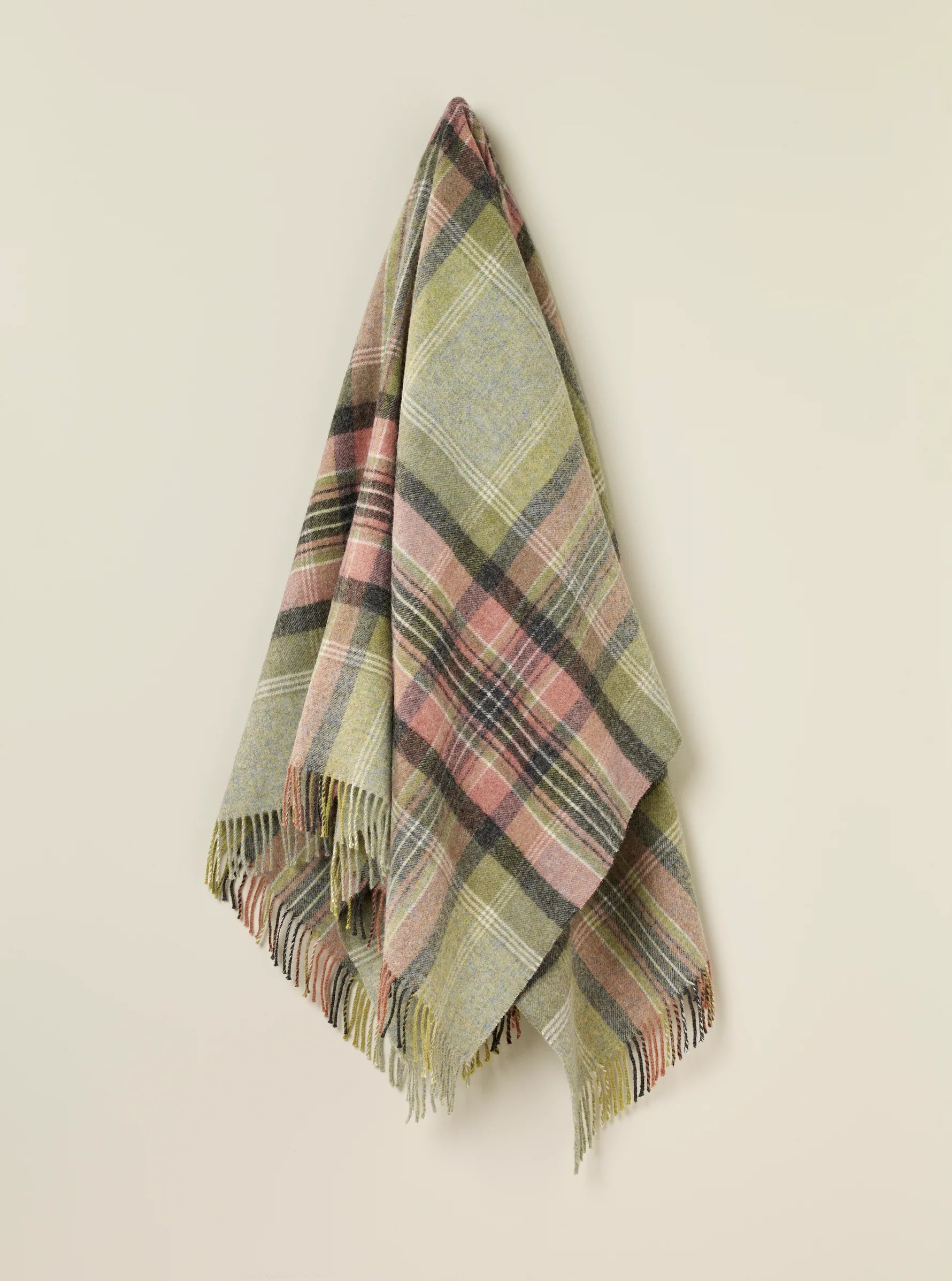 Kintyre Green NZ Wool Throw