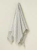 Milan Blue 100% Merino Throw