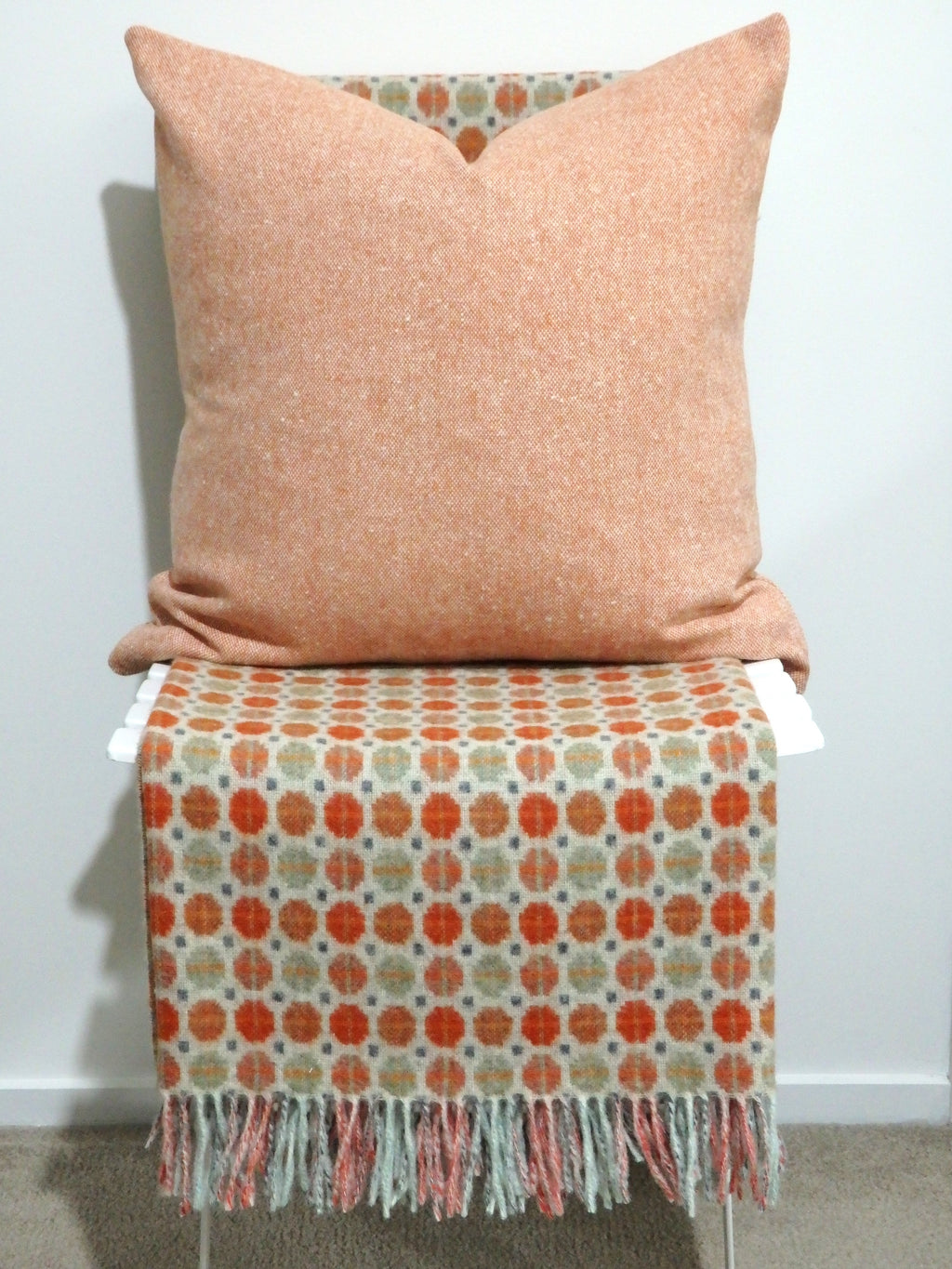 Milan Saffron 100% Merino Throw