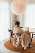 Rakaia Rust 100% Lambswool Throw