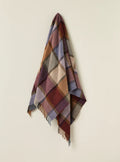 Windowpane Damson 100% Merino Throw