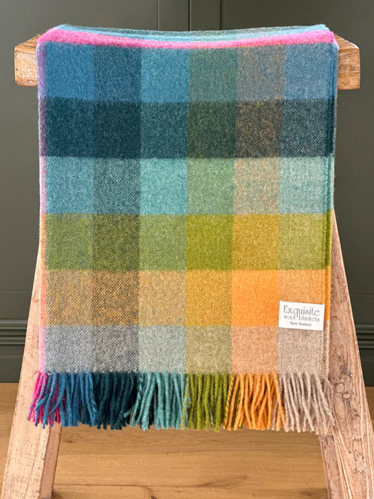 Tutti Fruiti 100% NZ Wool Throw