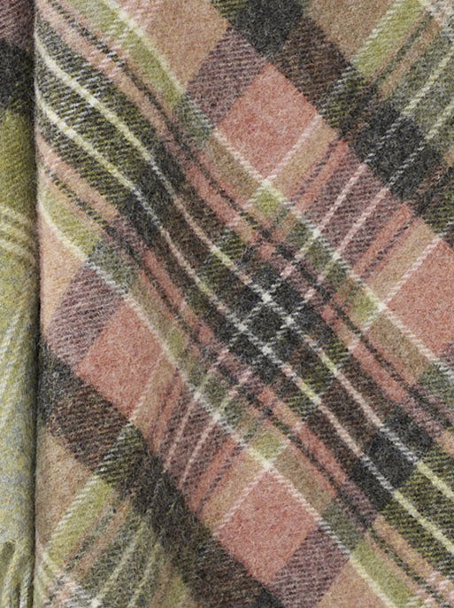 Kintyre Green NZ Wool Throw